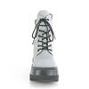 DemoniaCult - SHAKER52 Platform Boots - Grey/Black Product image